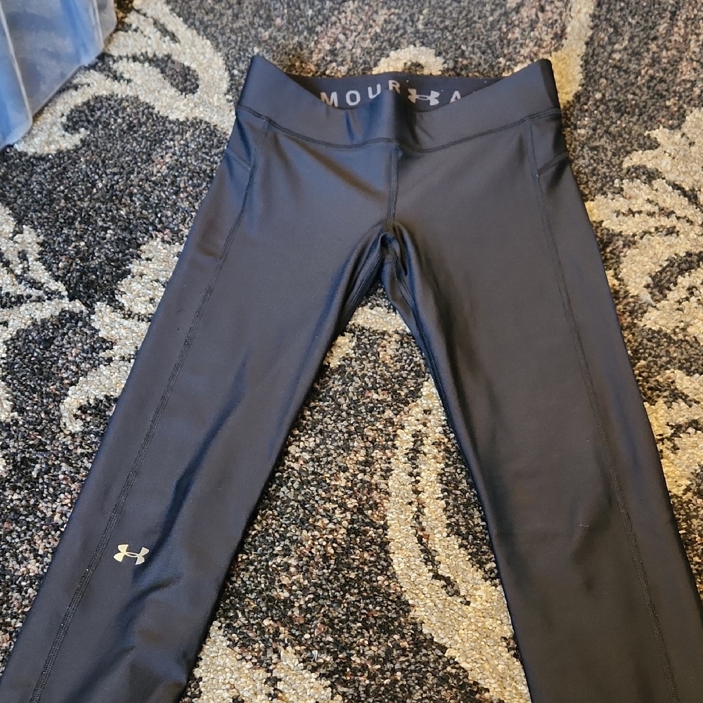 Under Armour Black Athletic Compression Leggings